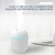 250ml mini umidificador de ar usb aroma difusor de óleo essencial para casa carro ultra-sônico névoa maker com led noite lâmpada difusor - loja online