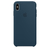 Capa de silicone para iPhone XS Max - Preto - Apple (BR)