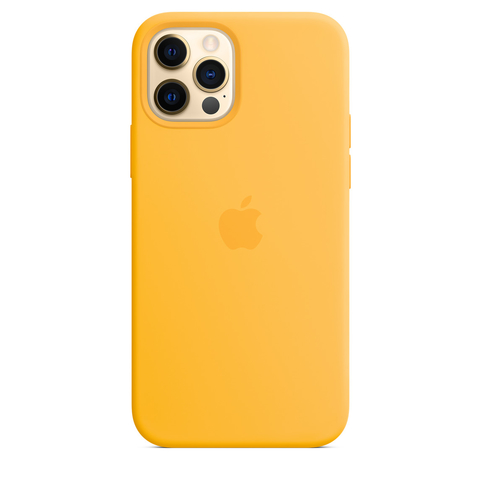 Capa de couro com MagSafe para iphone 14 Pro Max girassol