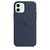 Capa de silicone com MagSafe para iphone 14 Pro Max Azul trombu - loja online