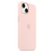 Capa de silicone com MagSafe para iPhone 14 – Rosa-giz