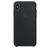 Capa de silicone para iPhone XS Max - Preto - comprar online