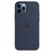 Imagem do Capa de silicone com MagSafe para iphone 14 Pro Max Azul trombu