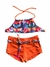 BIQUINÍ MELL KIDS - LARANJADO FLORAL