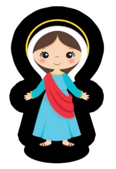 ALMOFADA VIRGEM MARIA CÓD.4649