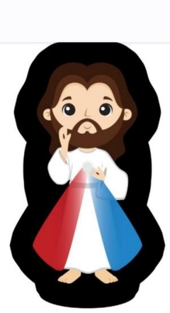 ALMOFADA JESUS MISERICORDIOSO CÓD. 3628