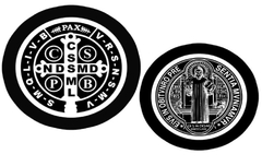ALMOFADA MEDALHA DE SÃO BENTO CÓD. 4516