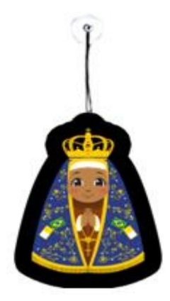 ALMOFADA COM VENTOSA N.SRA. APARECIDA MOD.2 CÓD.4534