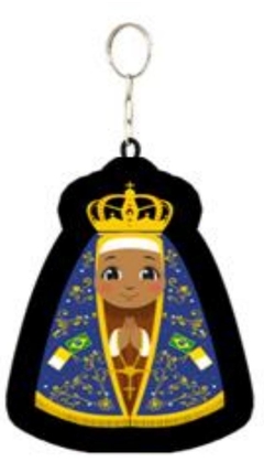 ALMOFADA CHAVEIRO N.SRA.APARECIDA MOD.2 CÓD. 4803