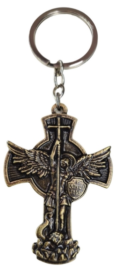 CHAVEIRO SÃO MIGUEL ARCANJO PROTEJA-NOS AR0129 OV