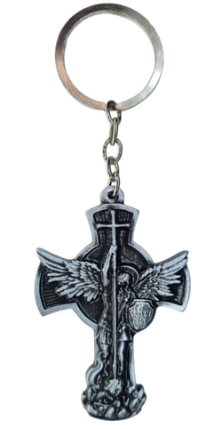 CHAVEIRO SÃO MIGUEL ARCANJO PROTEJA-NOS AR0129 PV