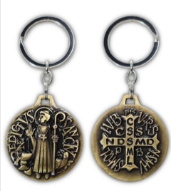 CHAVEIRO MEDALHA DE SÃO BENTO AR0118 OV
