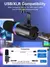 Sinelan usb/xlr microfone dinâmico touch-mute fone de ouvido jack & controle de - comprar online