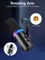 Sinelan usb/xlr microfone dinâmico touch-mute fone de ouvido jack & controle de