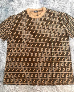 PLAYERA FENDI PARA HOMBRE MANGA CORTA CUELLO REDONDO IMPORTACION - STREET SHOPS 