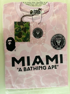 PLAYERA INTER DE MIAMI F.C. X BAPE JERSEY FOOTBALL CAMOUFLAGE (IMPORTACION)