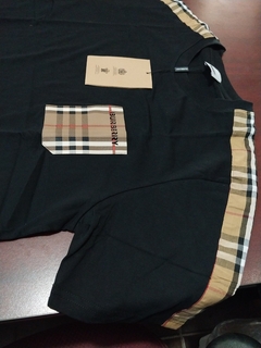 PLAYERA BURBERRY DE HOMBRE BOLSILLO MANGA CORTA CUELLO REDONDO (IMPORTACION) - STREET SHOPS 