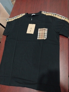 PLAYERA BURBERRY DE HOMBRE BOLSILLO MANGA CORTA CUELLO REDONDO (IMPORTACION) - comprar en línea