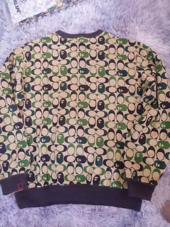 SUETER COACH X BAPE MANGA LARGA MONOGRAMA APE (IMPORTACION) - STREET SHOPS 