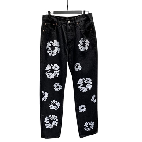 PANTALON DE MEZCLILLA CORTE RECTO DENIM TEARS (IMPORTACION)