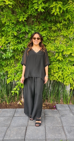 Conjunto Seda Negro - comprar en línea