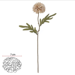 Haste flor crisântemo palha - permanente