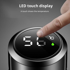 Garrafa térmica inteligente criativa de aço inoxidável, temperatura Display C - comprar online