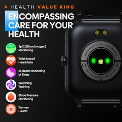 Imagem do Zeblaze-Smartwatch Btalk Lite para homens, chamadas por voz, monitoramento de sa