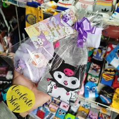 Pack kuromi (scrunchie + soquetes)
