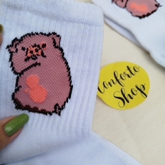 Medias 3/4 cerdito pato - comprar online