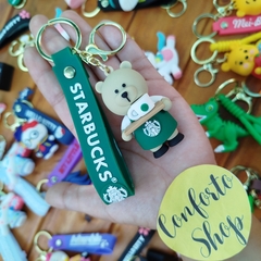 Llavero osito Starbucks