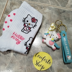Pack Kitty (llavero+medias 3/4) - comprar online
