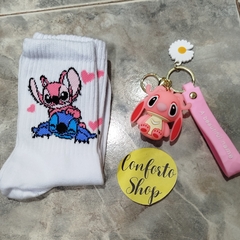 Pack Angel Stitch (llavero+medias 3/4) - comprar online