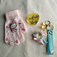 Pack Kitty 2 (guantes kids + llavero) en internet