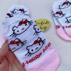 Soquete kids Kitty multicaras - comprar online