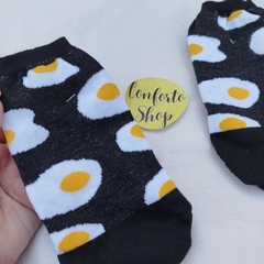 Soquete negro Huevitos - comprar online