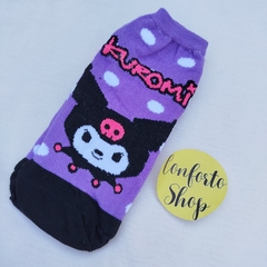 Soquete kuromi violeta - comprar online