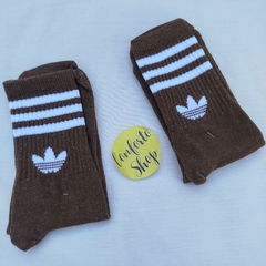 Medias 3/4 Adidas marrón en internet