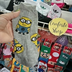 soquete minions gris - comprar online