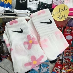 medias 3/4 nike florecitas - comprar online