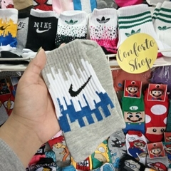 medias 3/4 nike bicolor