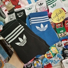 medias 3/4 adidas basicas color