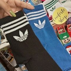 medias 3/4 adidas basicas color - comprar online