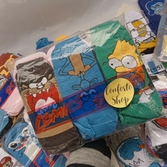 Pack emprendedor soquetes animados normales (docena) - Conforto Shop