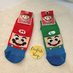 soquete premium mario y luigi bros