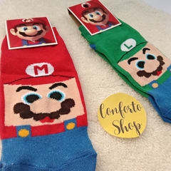 soquete premium mario y luigi bros - comprar online