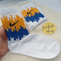 medias 3/4 nike bicolor - tienda online