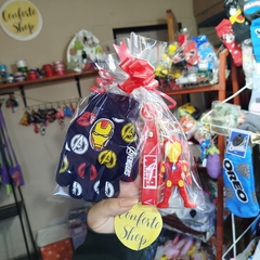 Pack iron man (llavero + guantes kids) en internet
