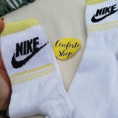 Medias 3/4 Nike amarillo claro - comprar online