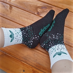 medias 3/4 adidas pintitas - comprar online